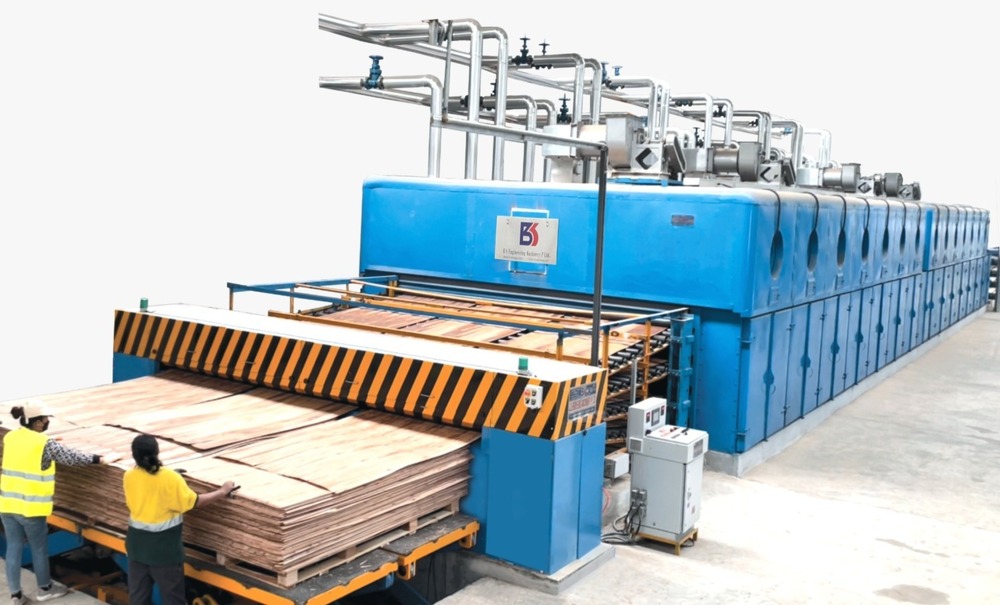 Advance Roller Veneer Dryer with Auto Feeder