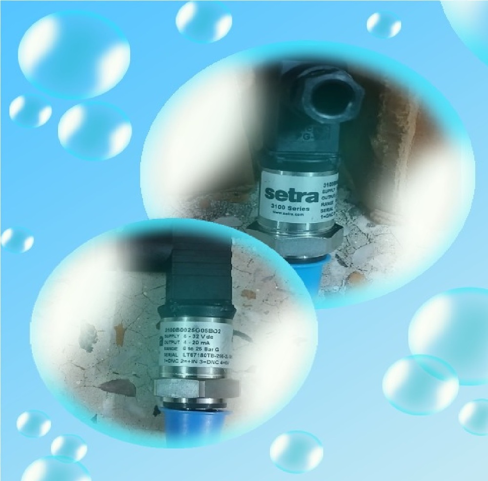 SETRA Pressure Transmitter 3100B0025G05BO2, Range:025 Bar Supplier in India