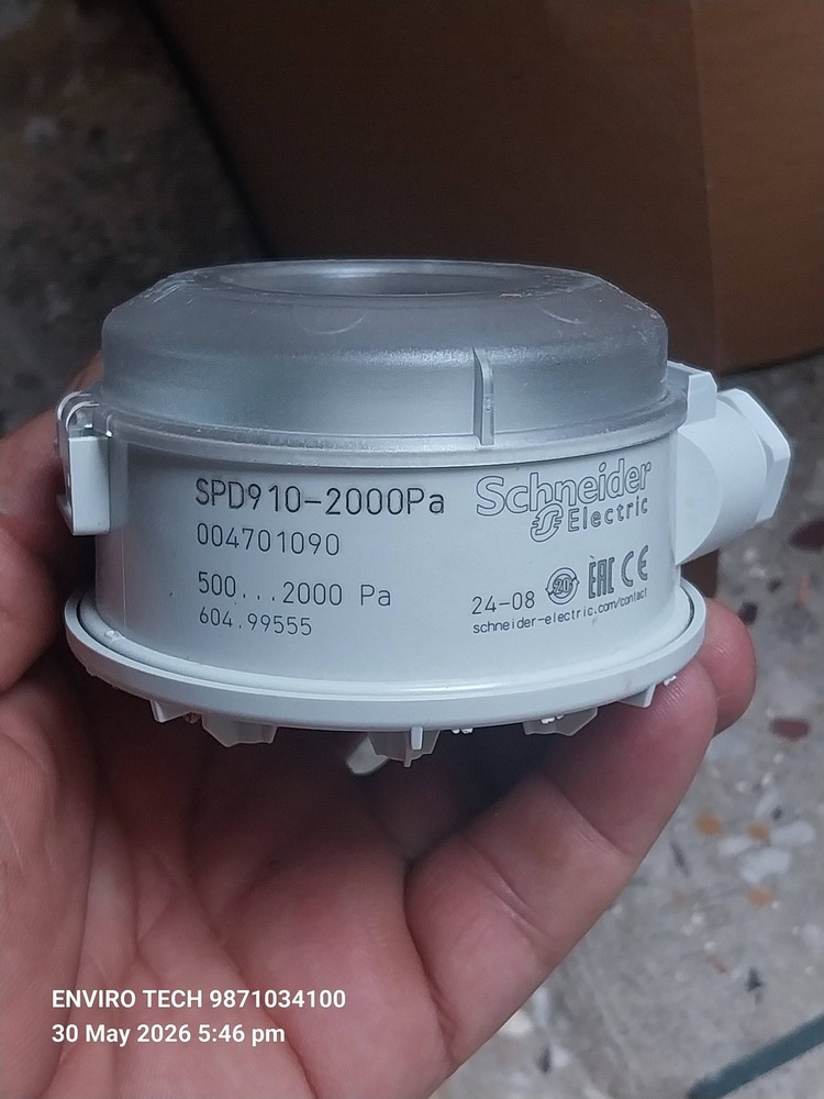 SCHNEIDER ELECTRIC SPD910 Differential Air Pressure Switch