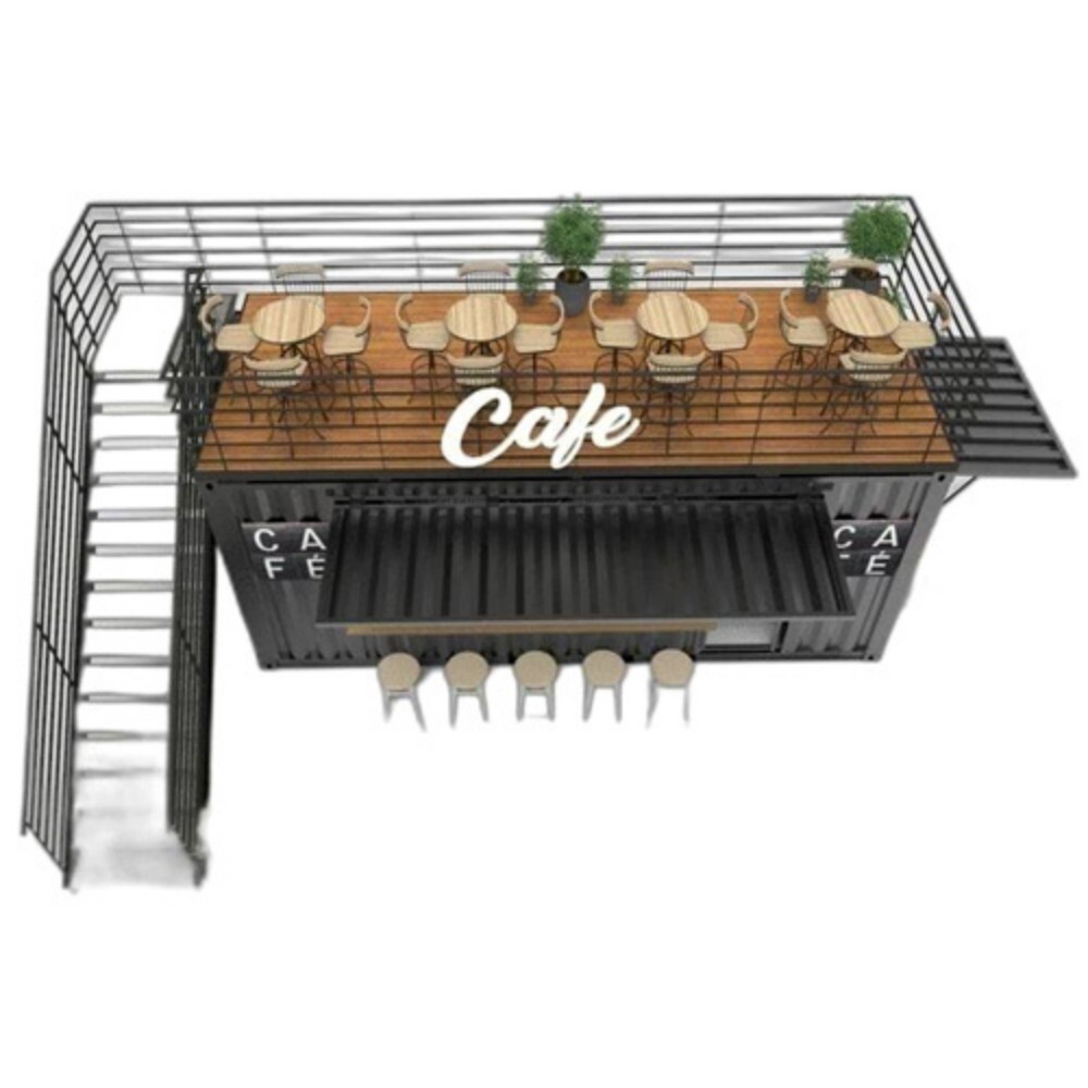 Portable Cafe - Material: Steel