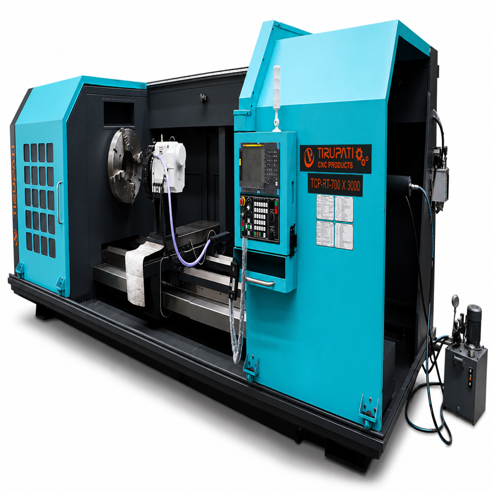TCP-HX-700X3000 Heavy Duty CNC Lathe Machine 