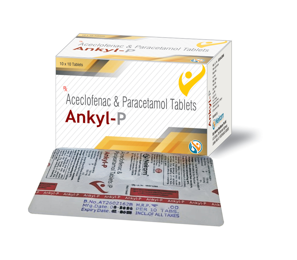 Aceclofenac And Paracetamol Tablets