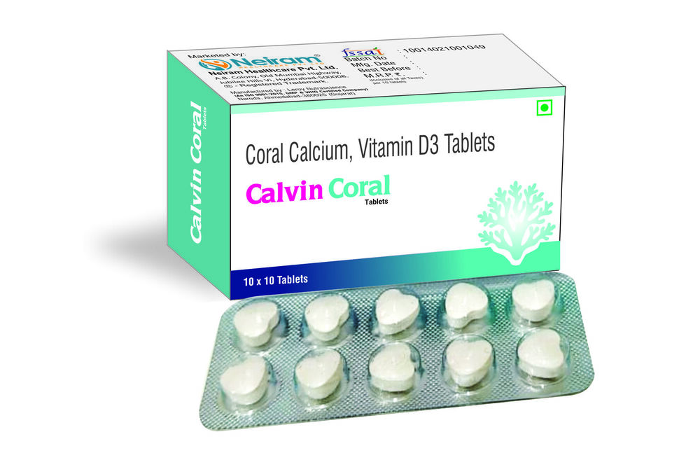 Coral Calcium And Vitamin D3 Tablets