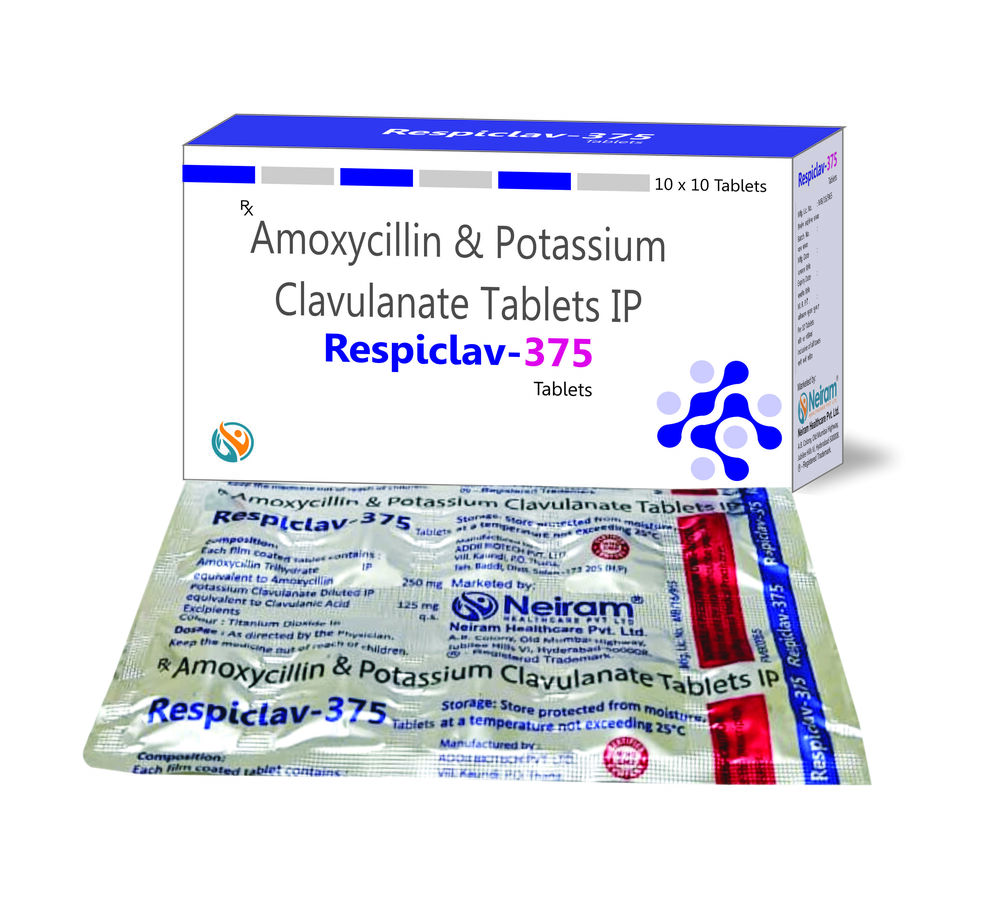 Amoxycillin And Potassium Clavulanate Tablets