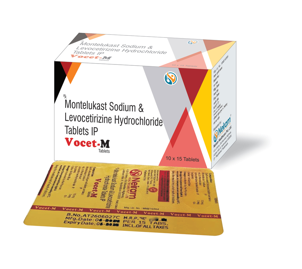 Montelukast Sodium And Levocetirizine Hydrochloride Tablets