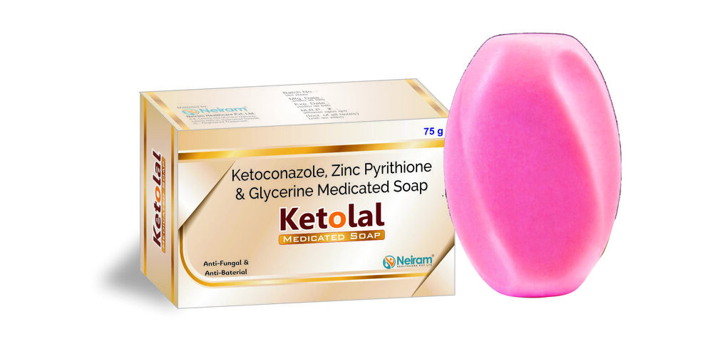 Ketoconazole Zinc Pyrithione And Glycerine Medicated Soap