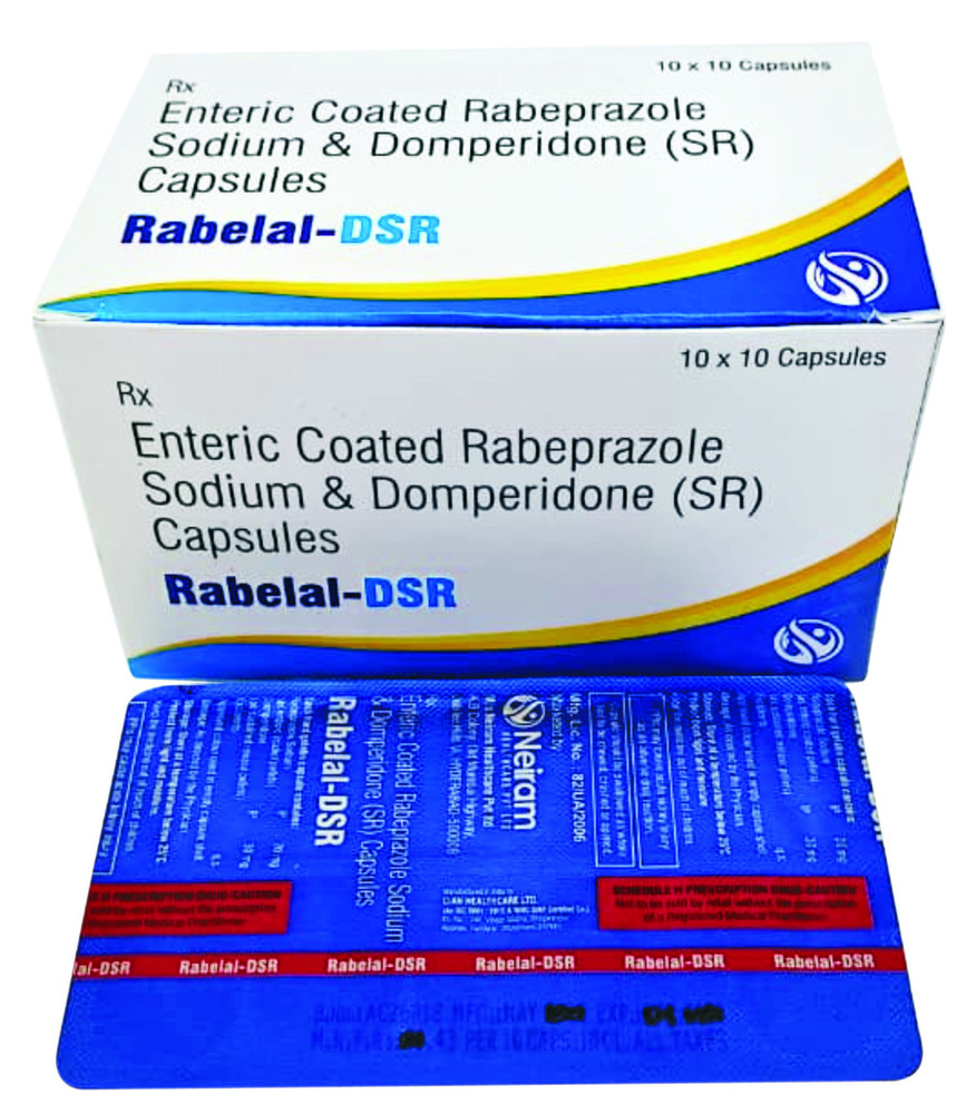 Enteric Coated Rabeprazole Sodiumm And Domperidone Capsules