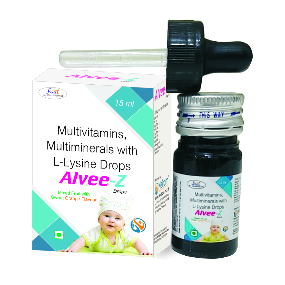 Multivitamins Multiminerals With L-Lysine Drops