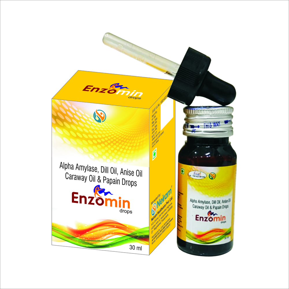 Alpha Amylase And Papain Drops