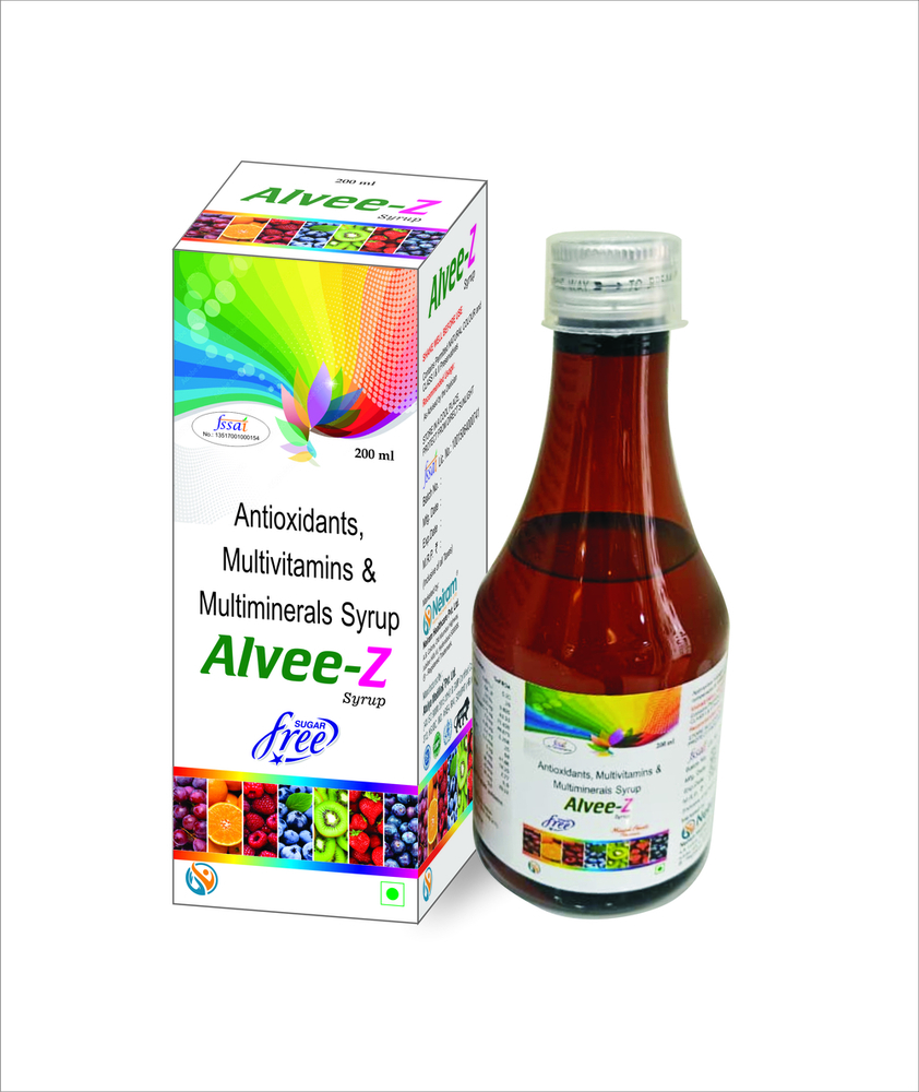 Antioxdants Multivitamins And Multiminerals Syrups
