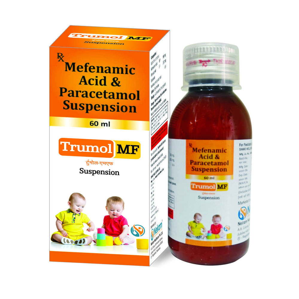 Mefanamic Acid And Paracetamol Suspension