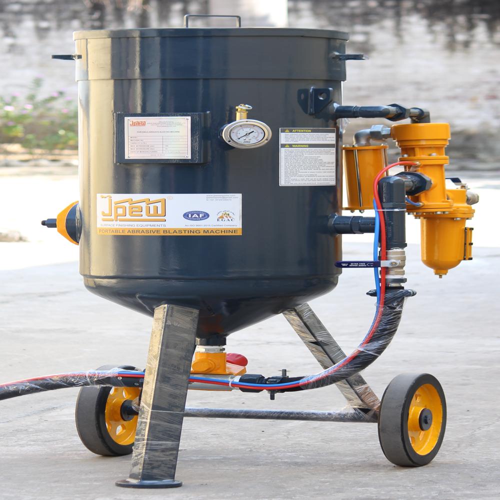 Portable Sandblasting Machine/ Blast Pot (Jbp Series) - Accuracy: Uniform Surface Finish