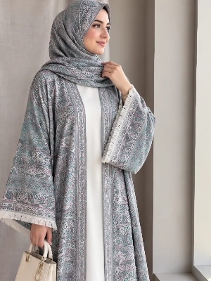 Dubai Pashmina Abaya Shawl