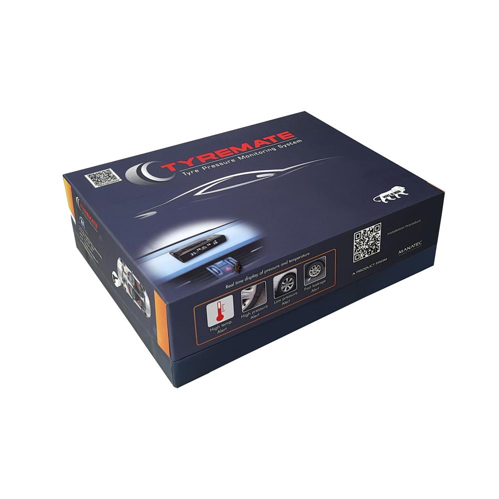 Tyre Pressure Monitoring System For Car With Tubeless Tyres