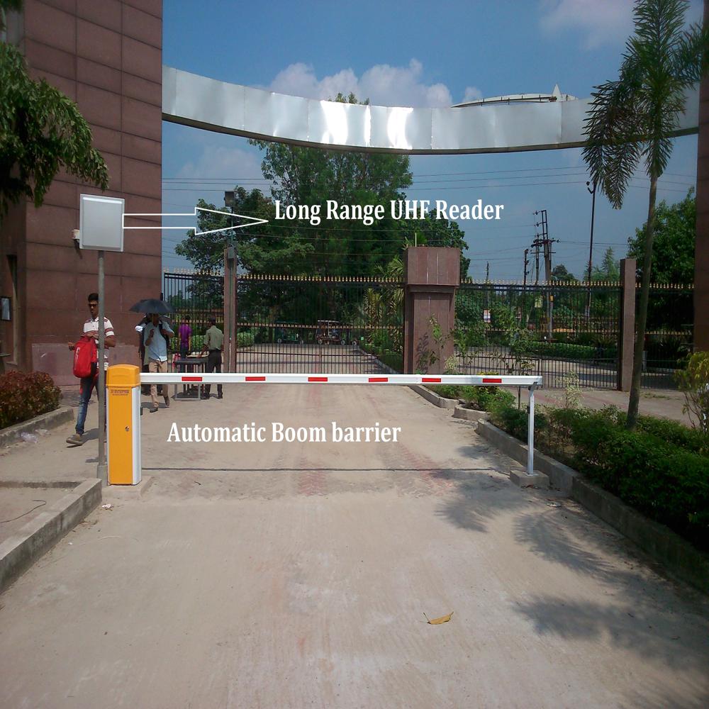 Parking Barrier Gate - Durable Metal Design | Manual Release, Radio Frequency Control, Led Light Options, Obstacle Reversing, Vehicle Loop Detector Support