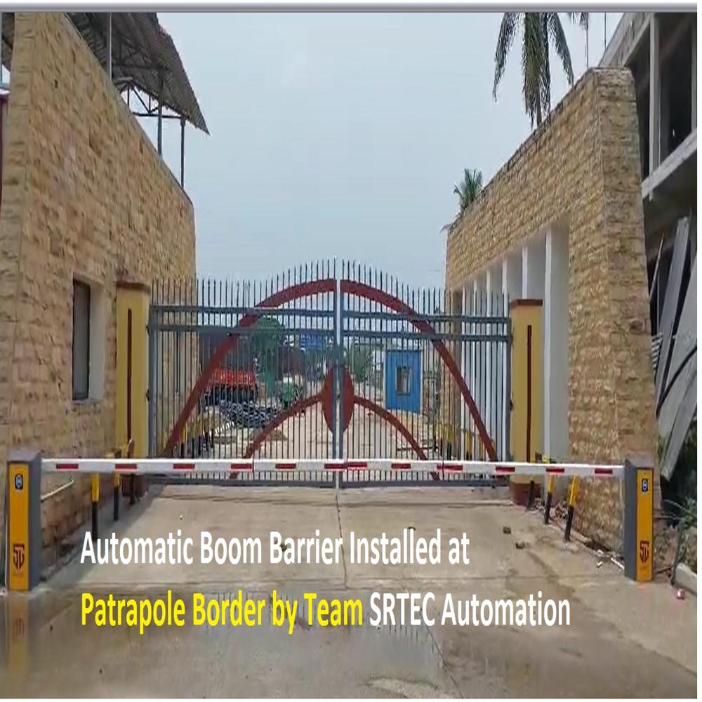 Parking Barrier Gate - Durable Metal Design | Manual Release, Radio Frequency Control, Led Light Options, Obstacle Reversing, Vehicle Loop Detector Support