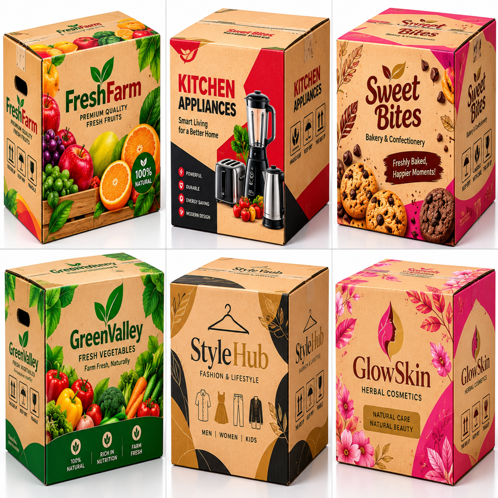 Cardboard Box Printing Services