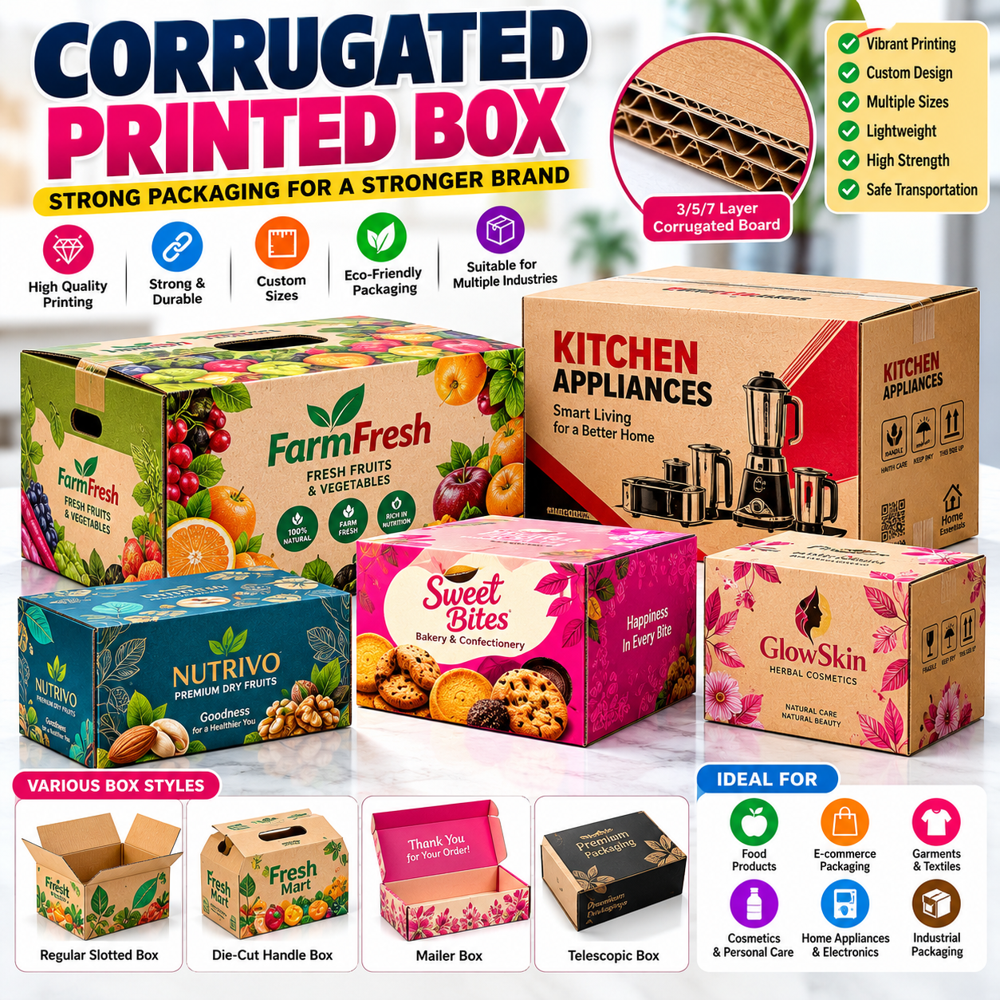 Cardboard Box Printing Services