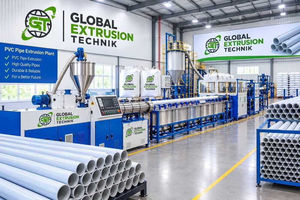 Pvc Pipe Extrusion Plant - Power Source: Electricity