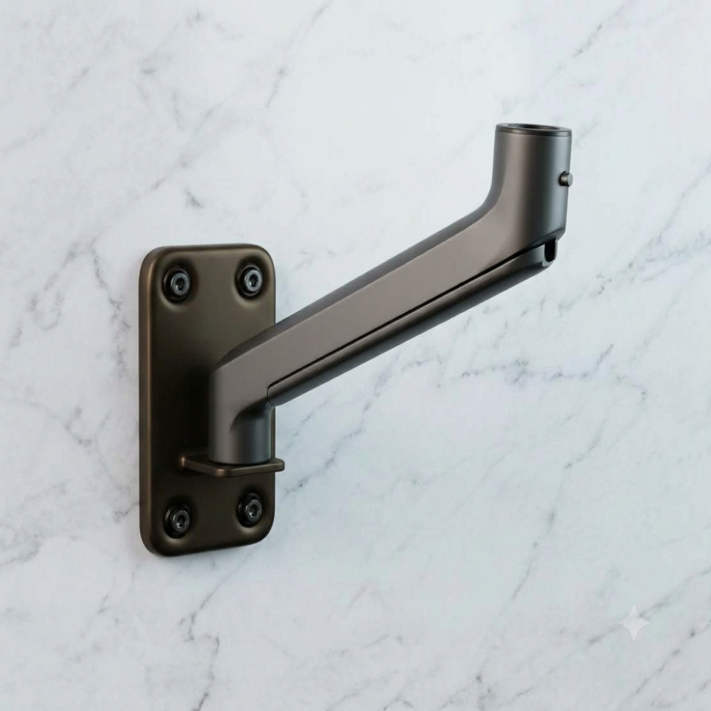 Wall Mounted Gas Spring Monitor Arm