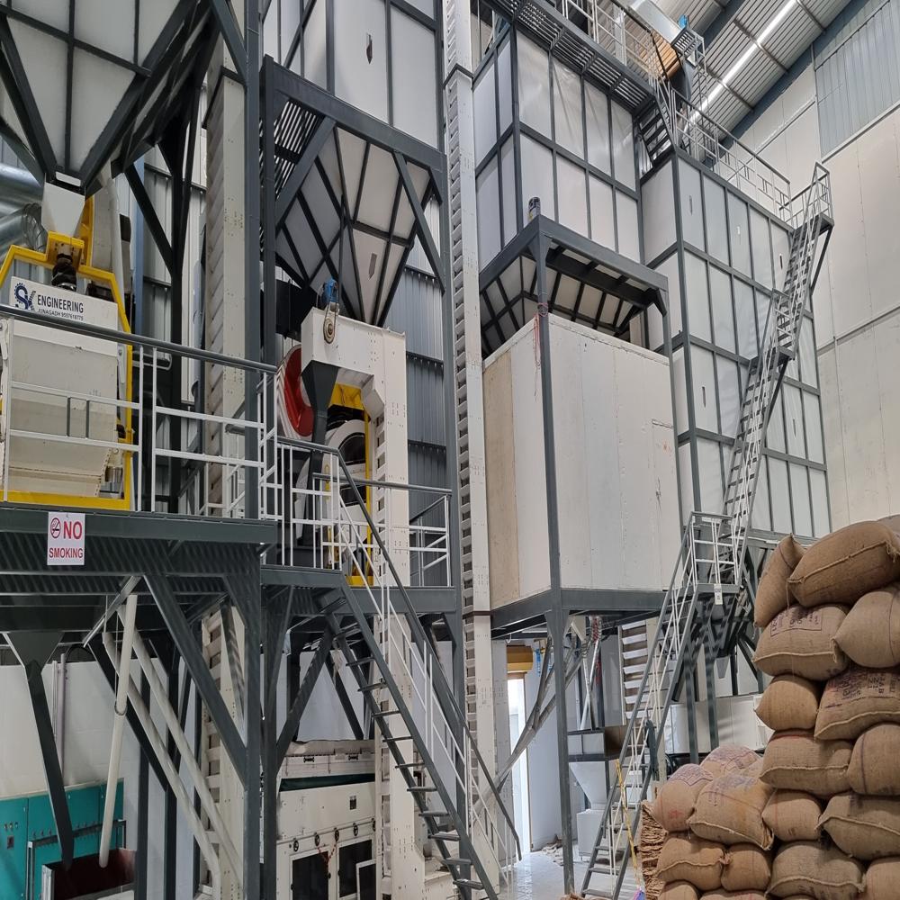 Customized Agri Commodity Processing Machinery Plant