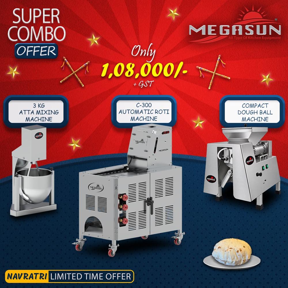 Chapati Making Machine Super Combo