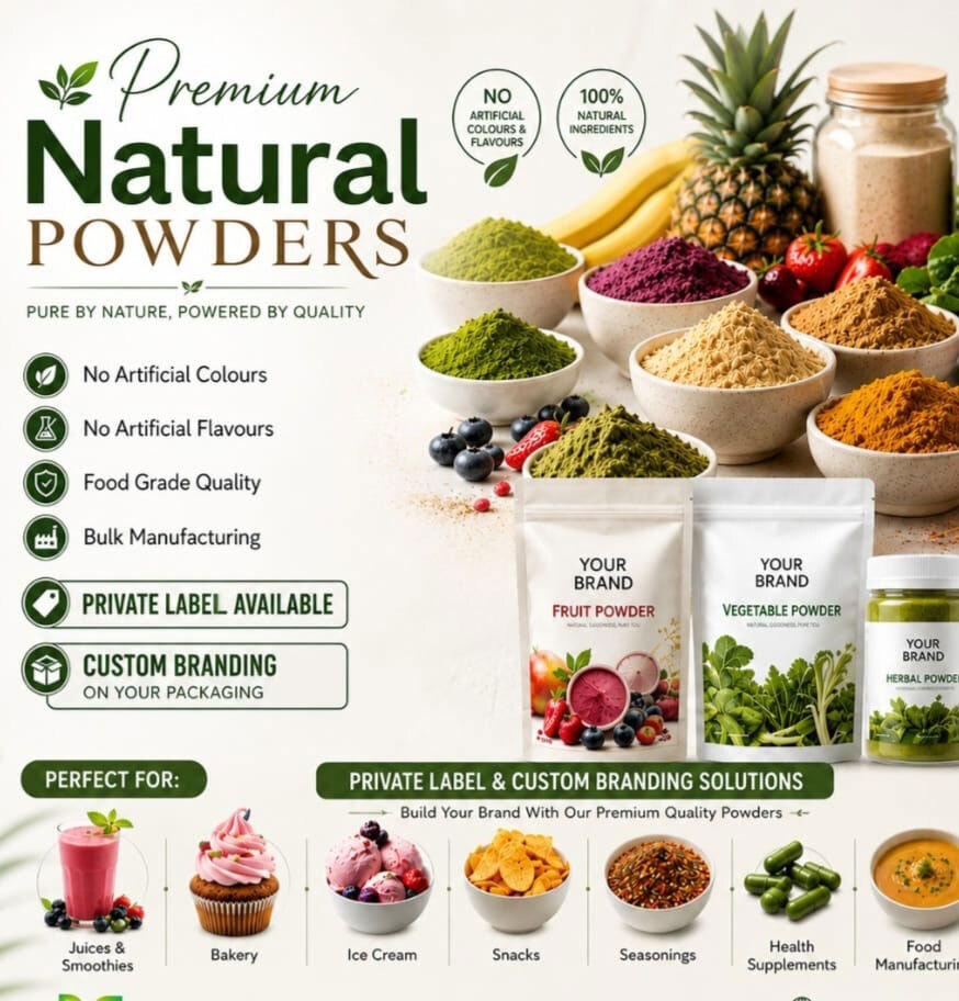 Natural Fruit & Vegitable Powder