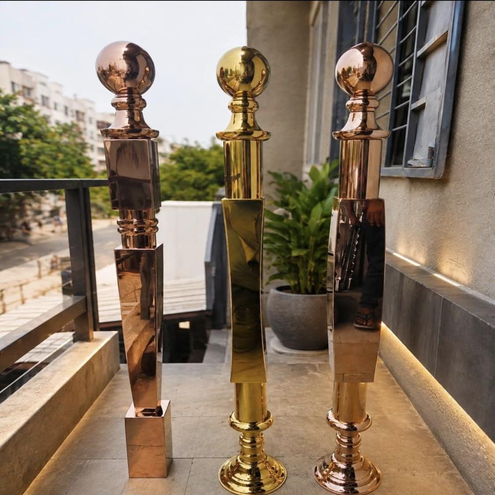 Ss Master Pillar - Application: Railing
