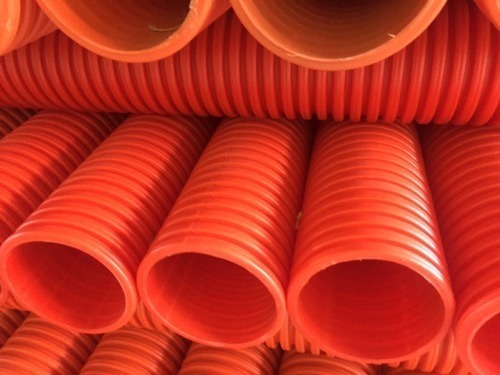 HDPE Double Wall Courrugated Pipes