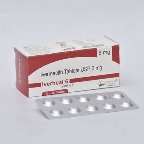 Iverheal 6 Tablets - Ingredients: Ivermectin Usp