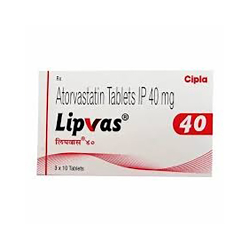 Lipvas 40 Atorvastatin Tablets