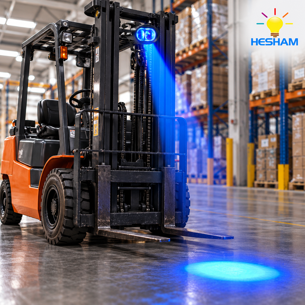 Forklift Safety Blue Spot Safety Light (20W) 10-100V led (HIS-LED-FLW-001)