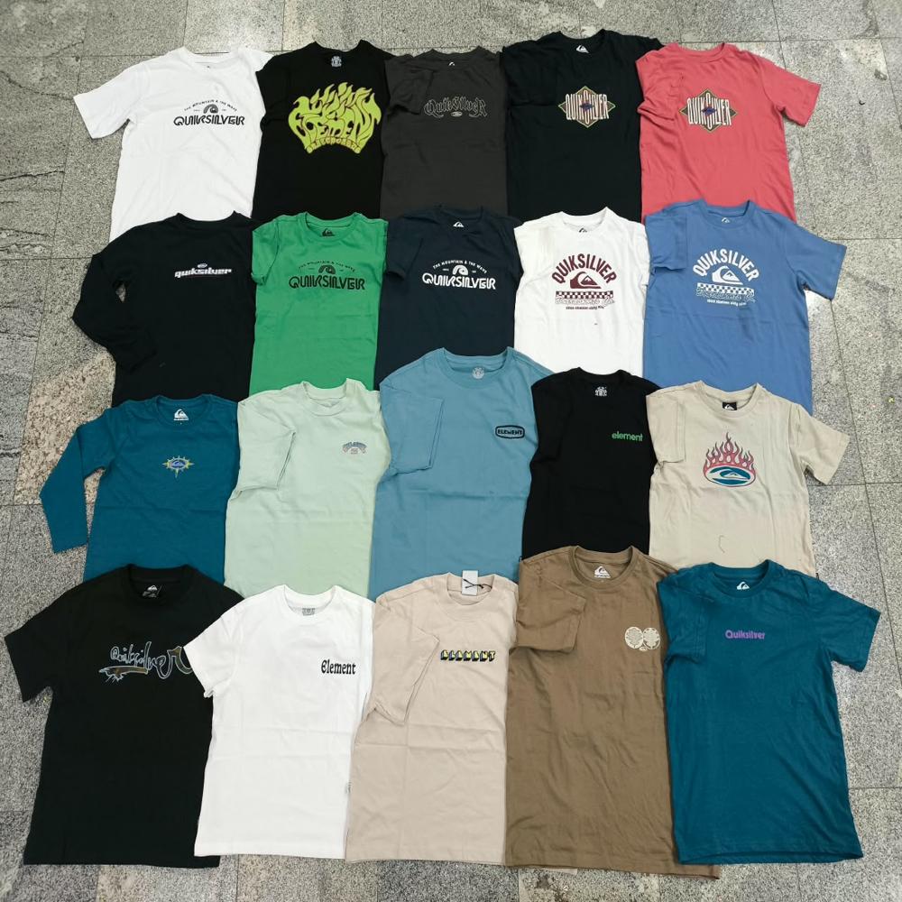 M11801 Mens Printed T-Shirts Assorted