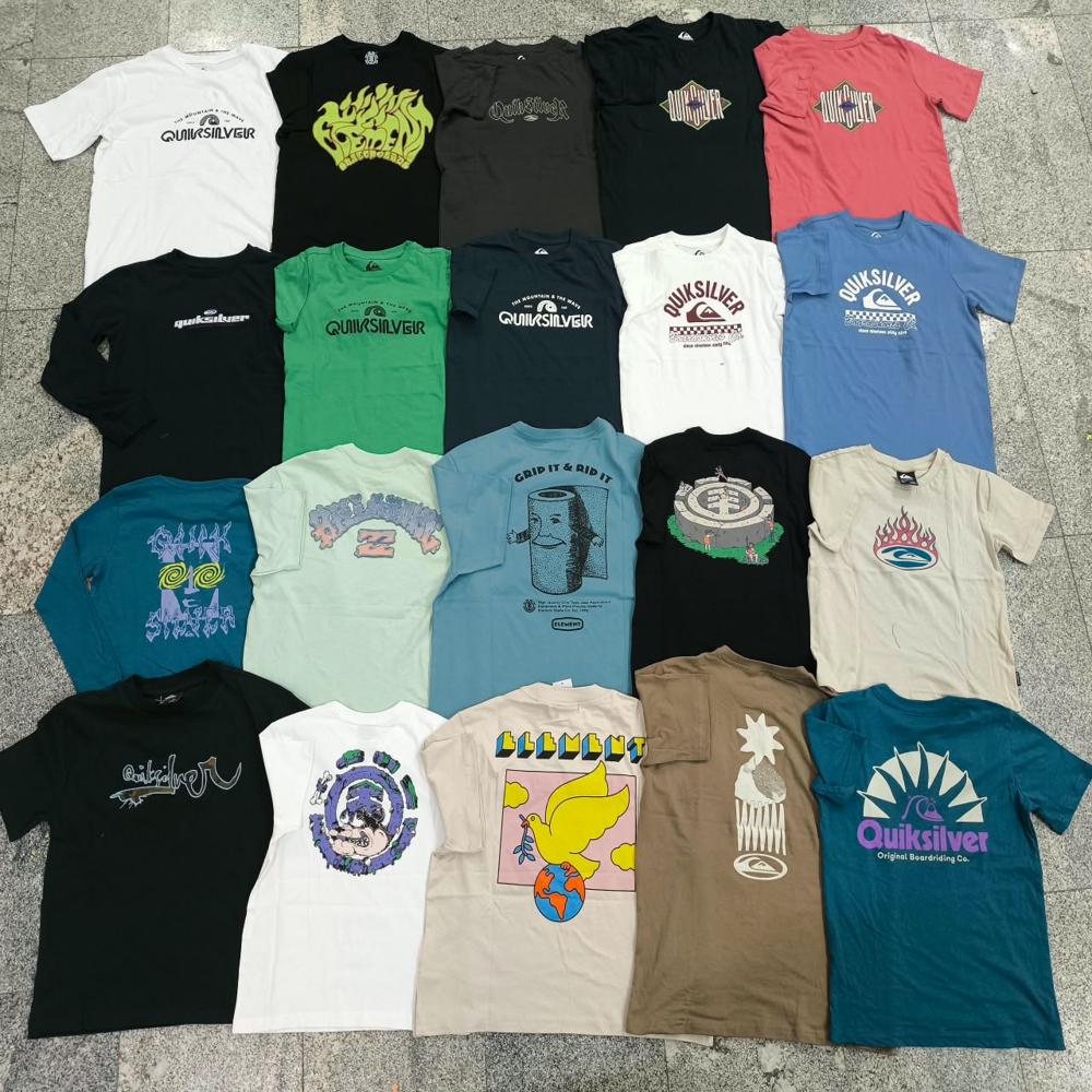 M11801 Mens Printed T-Shirts Assorted
