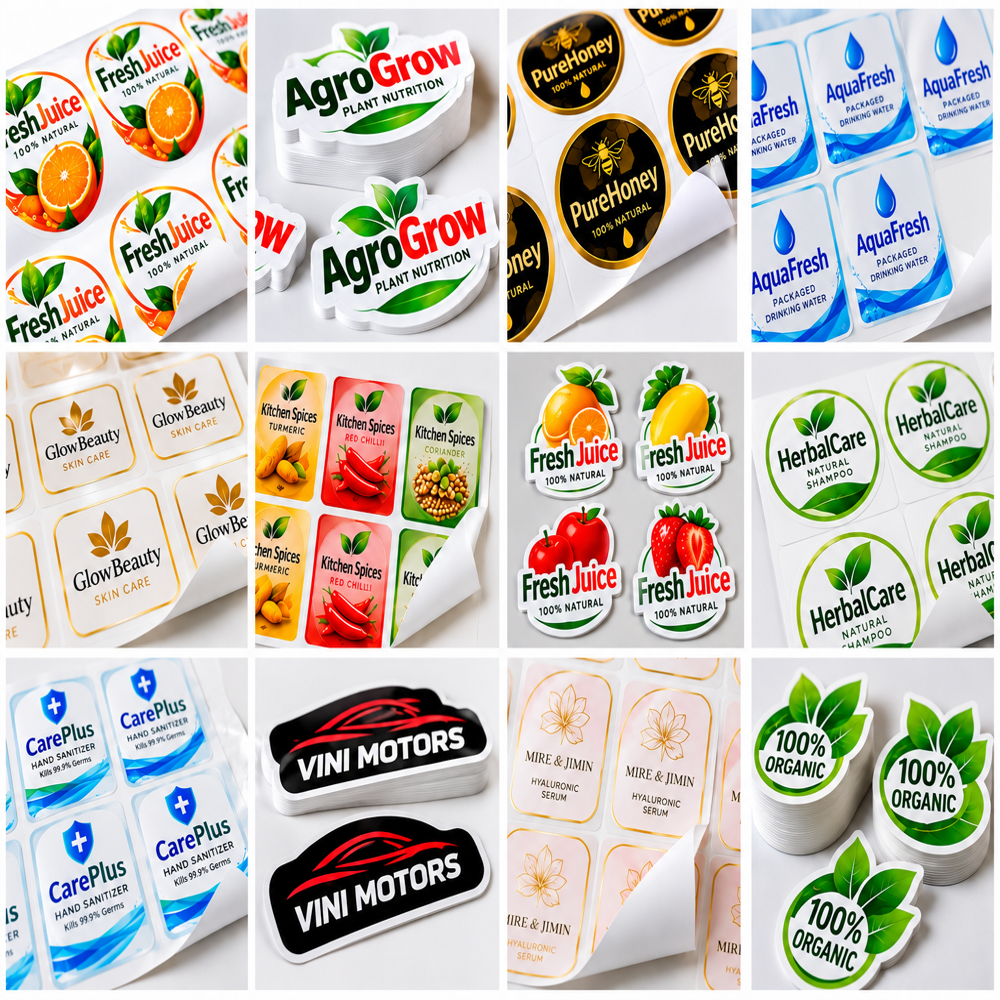 Pvc Opaque Sticker