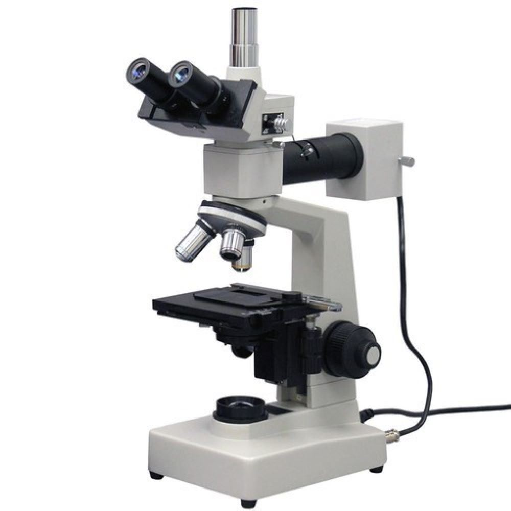 Binocular Research Microscope - Color: White