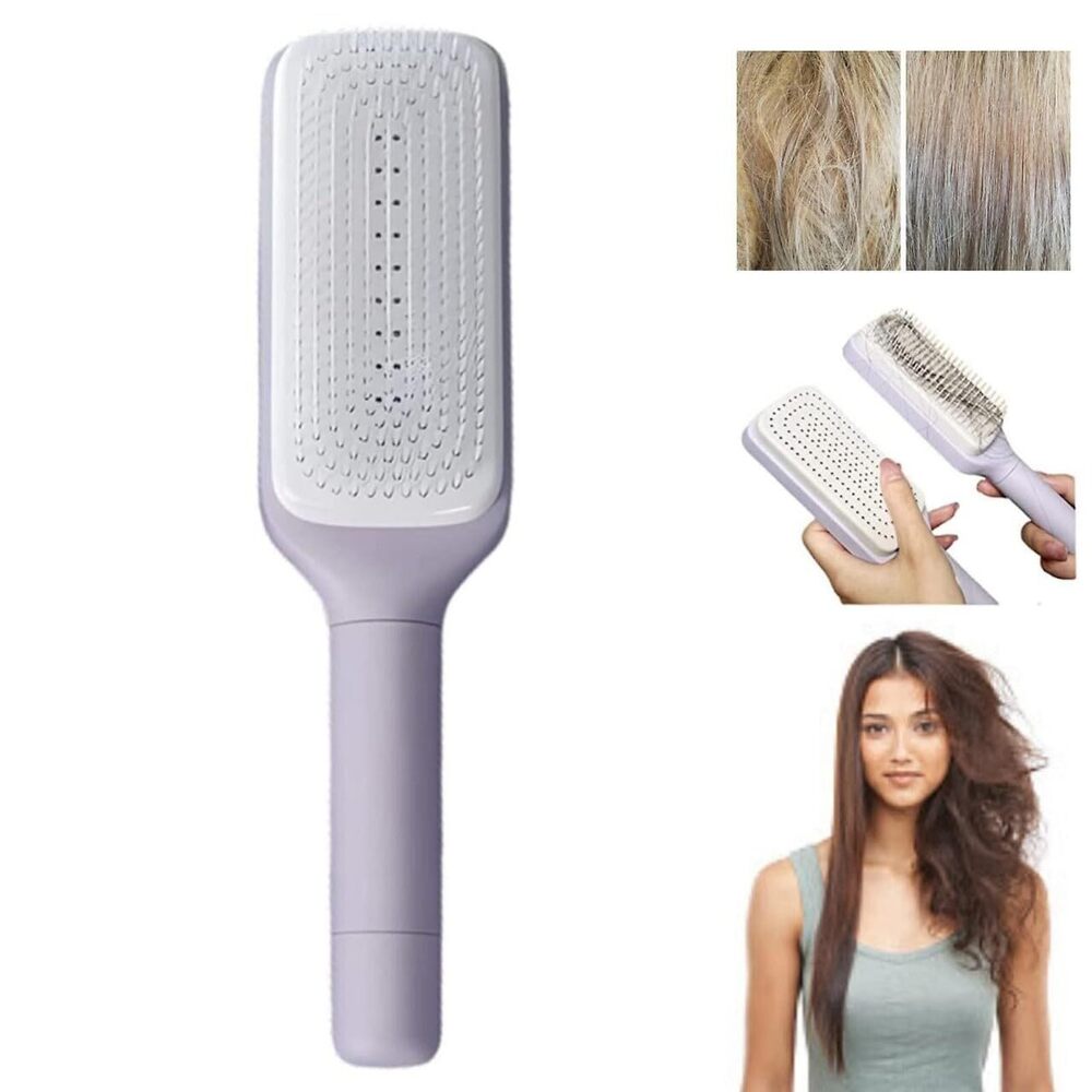 Self Cleaning Hair Brush For Women