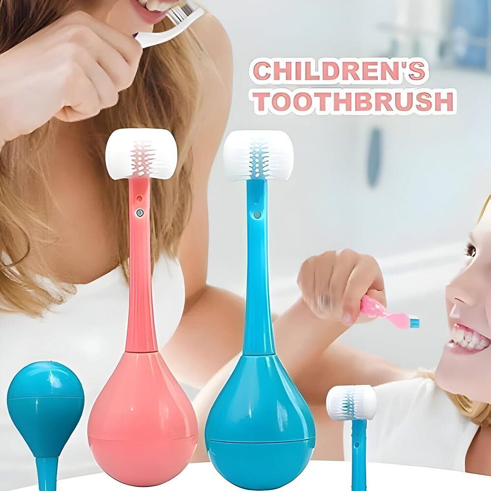 3 Sided Childenrs Toothbrush