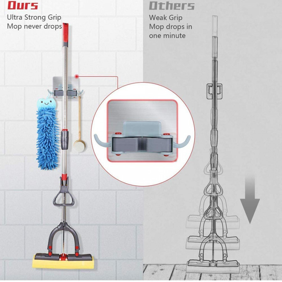 Single Mop Holder Magic Sticker