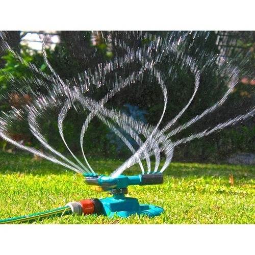 3 Arm 360 Sector Rotating Water Sprinkler Garden Pipe