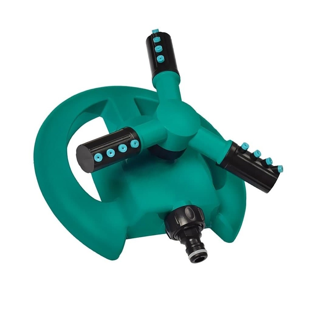 3 Arm 360 Sector Rotating Water Sprinkler Garden Pipe