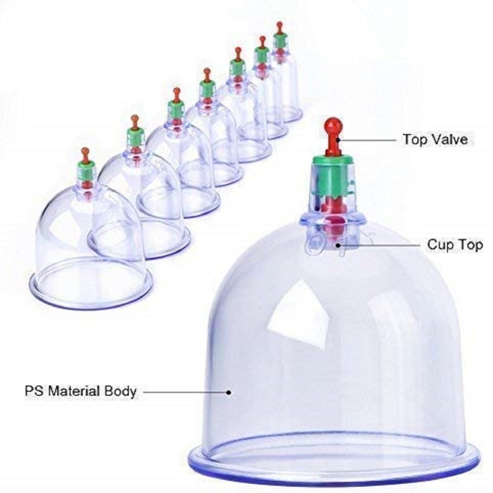 12 Cups Sets For Cellulite Cupping Massager