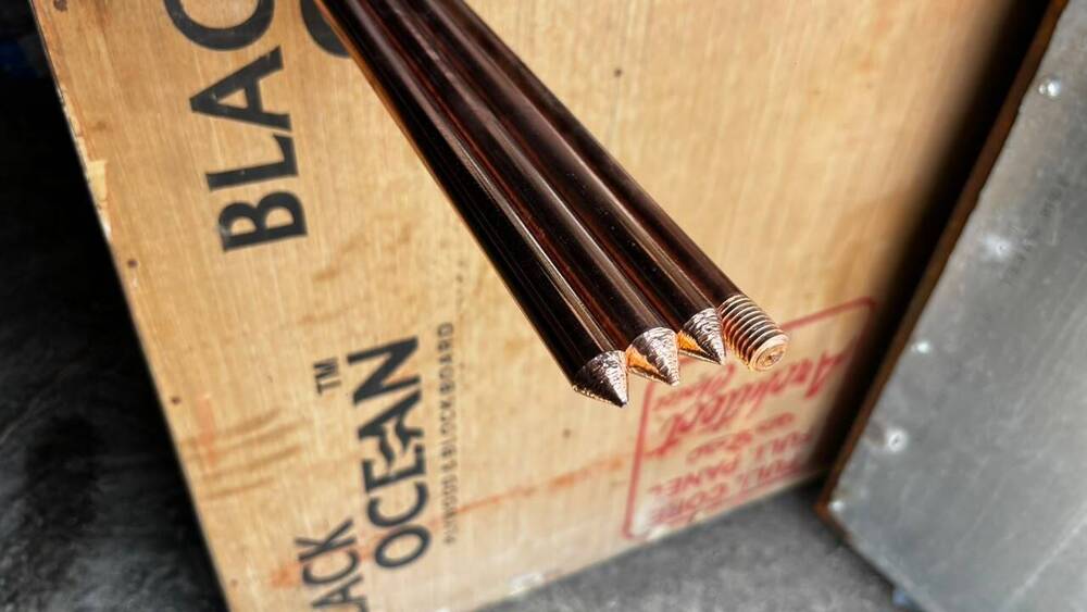 Copper Bonded Earthing Rods