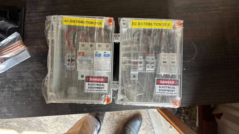 Solar AC and DC Distribution Box