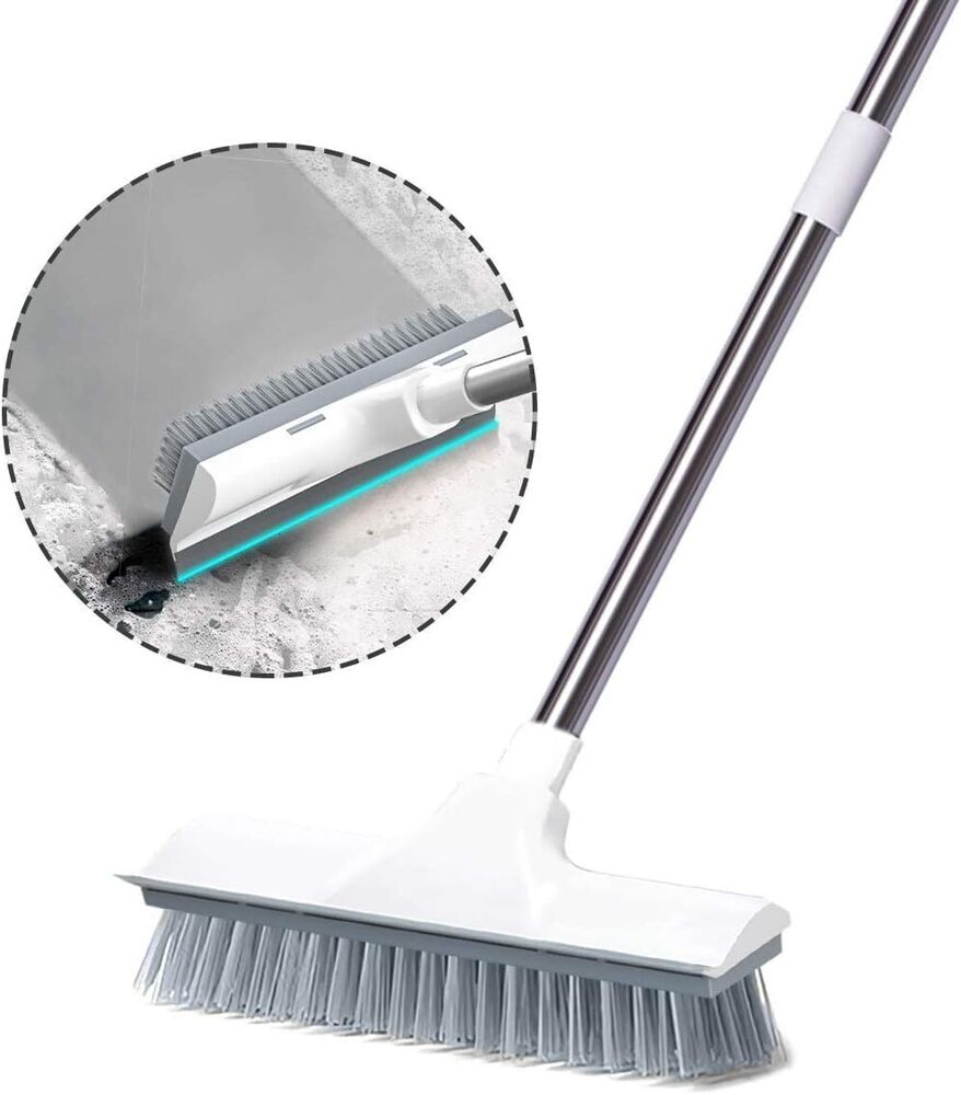 2 In 1 Long Handle Floor Scrub Brush