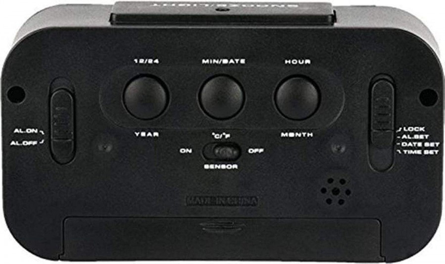 Black Smart Clock