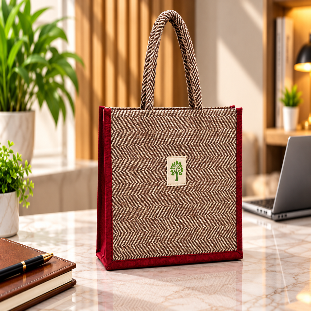 Jalan Item Code -JB-3 Jute Tote Bag