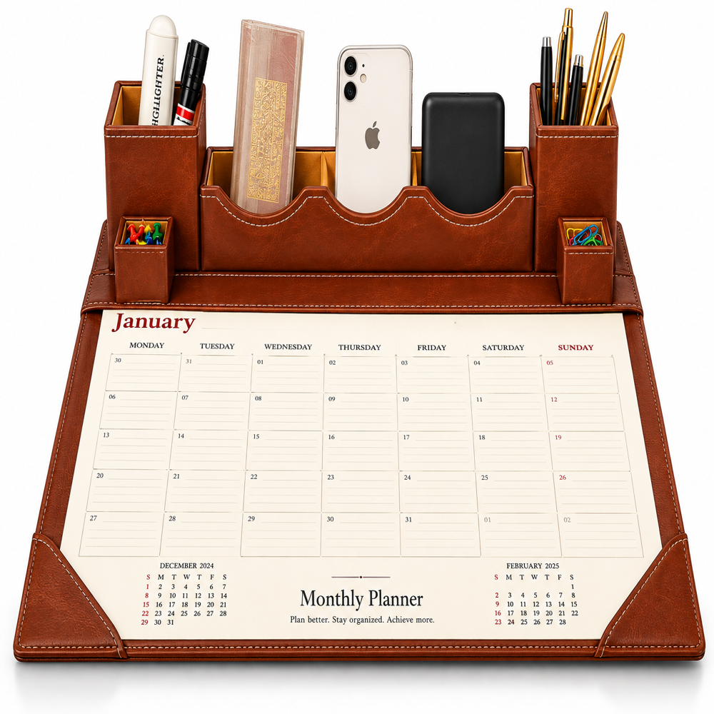 Itemcode-455 Planner With Desk Organizer