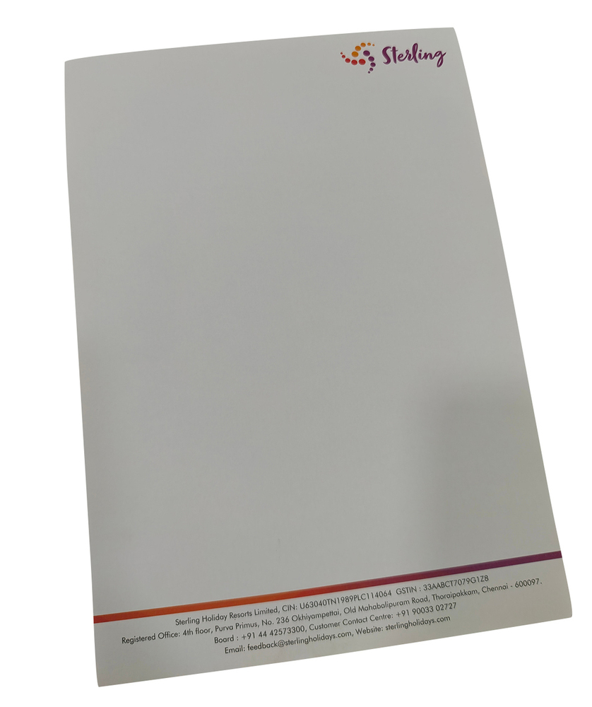 White Letterhead