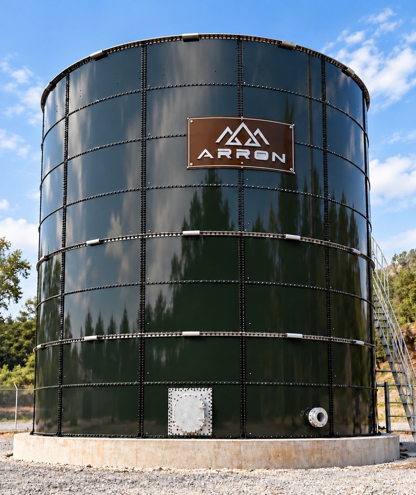 Glass Fused to Steel GFS Storage Tank